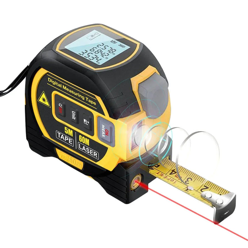 Trena Laser Digital 3 Em 1